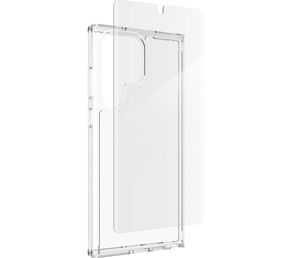 Buy DEFENCE Galaxy S23 Ultra Case & Screen Protector Bundle Clear
