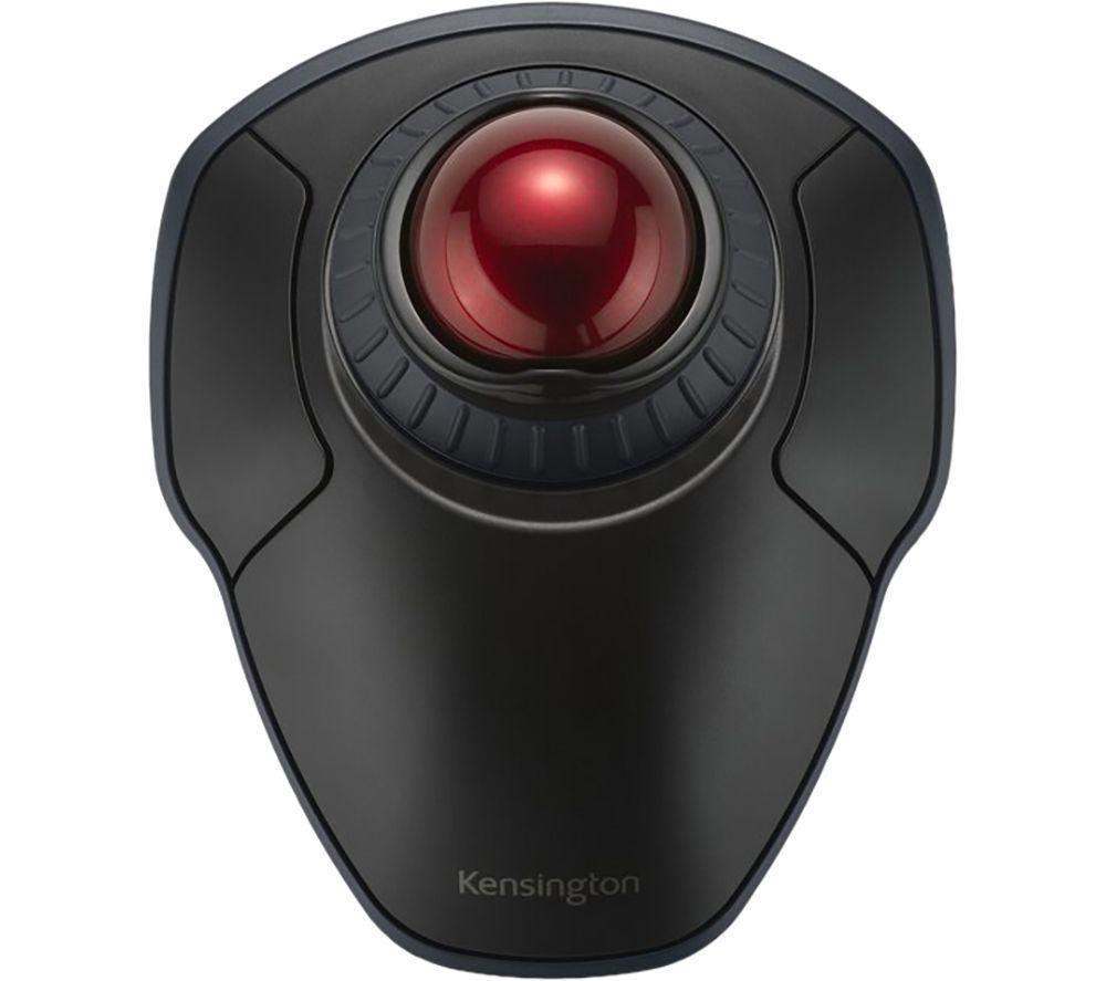 KENSINGTON Orbit K70992WW Wireless Optical Trackball - Black, Black