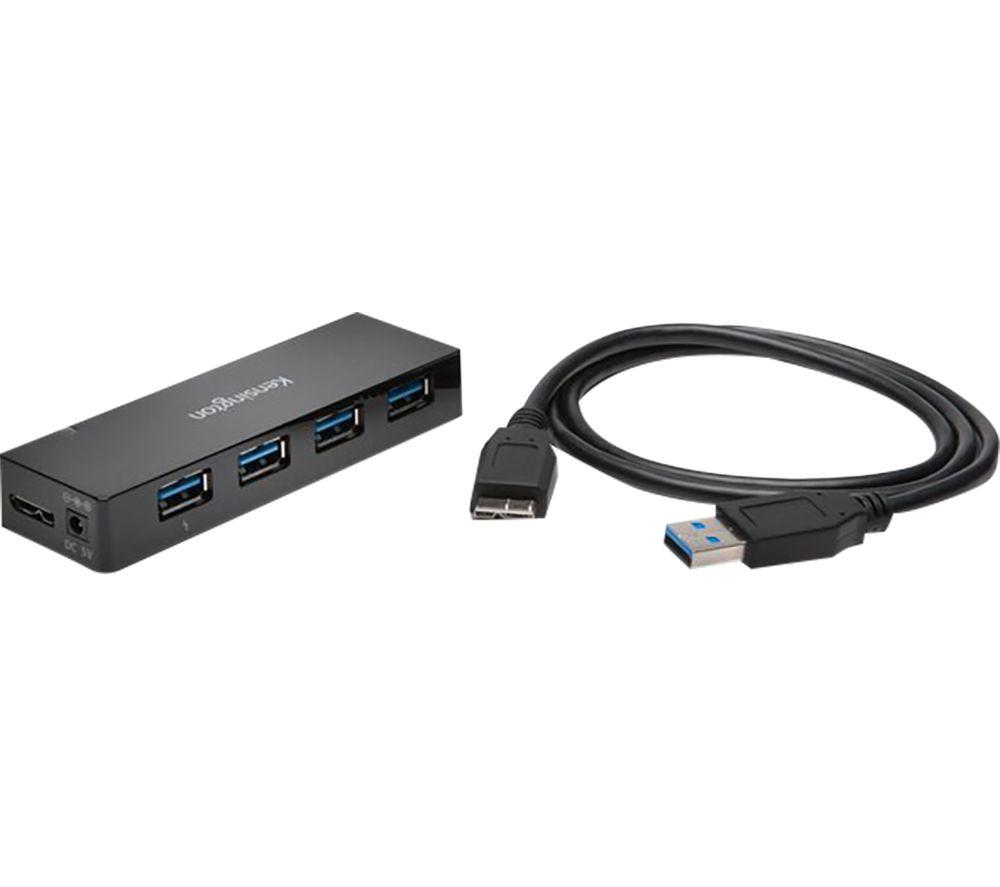 KENSINGTON UH4000C 4-port USB 3.0 Hub image number 2 of 3