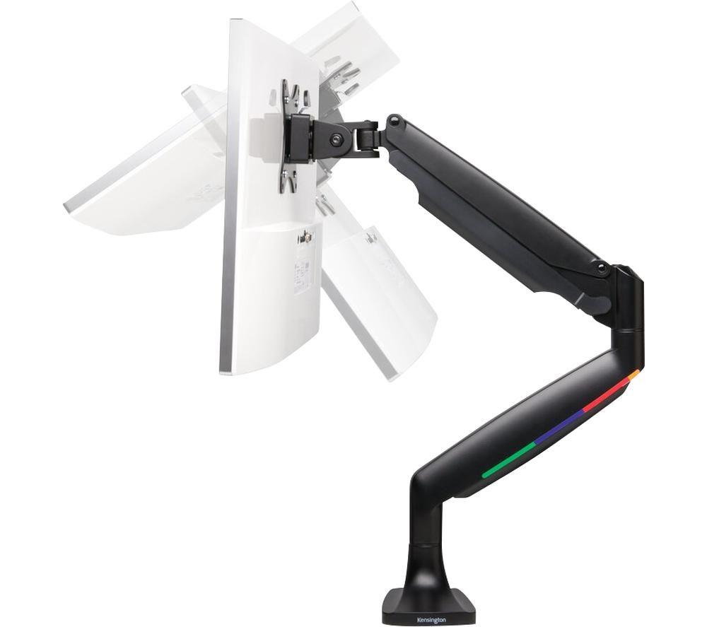 KENSINGTON SmartFit One-Touch K59600WW Tilt & Swivel 13-32" Monitor Desk Mount image number 3 of 5