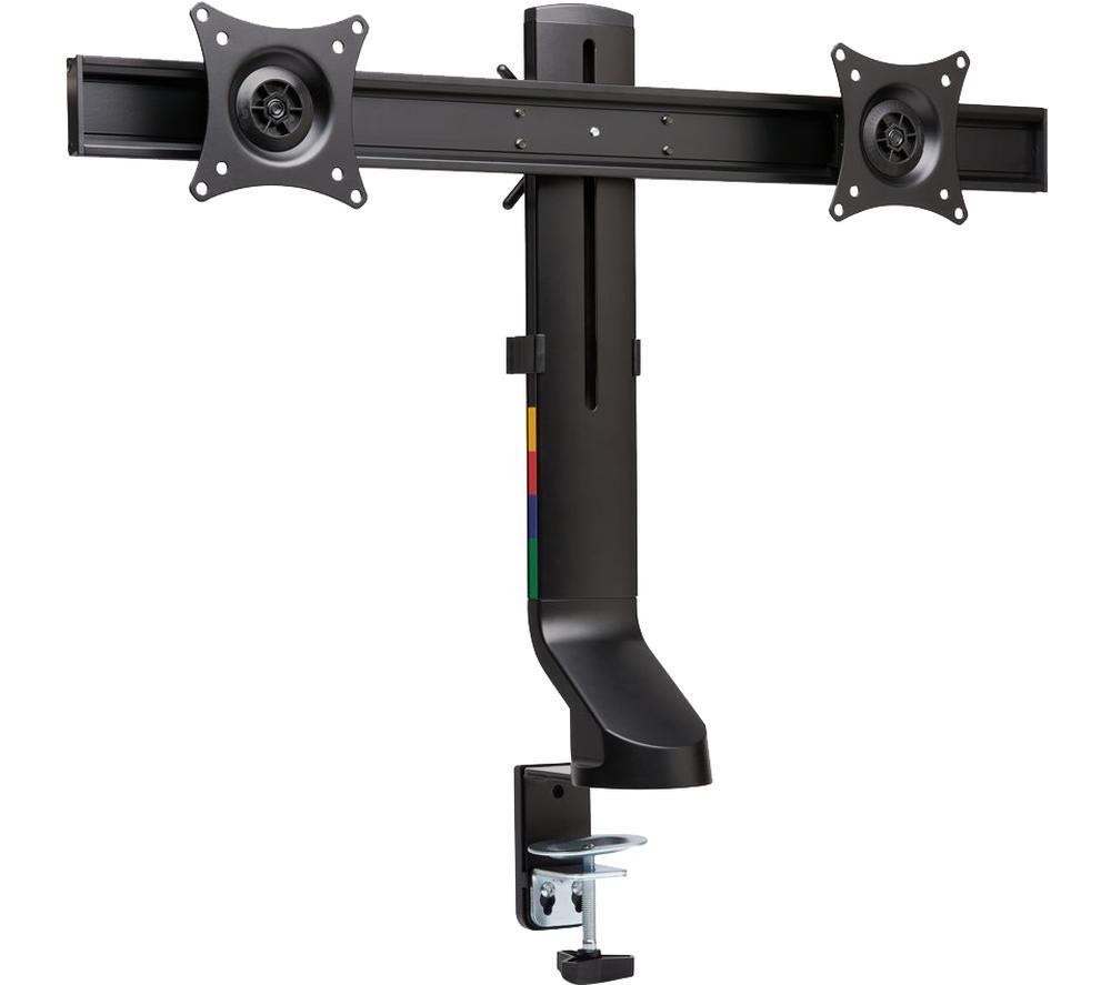 Buy KENSINGTON SmartFit SpaceSaving K55513WW Dual Arm Tilt & Swivel 27" Monitor Desk Mount Currys