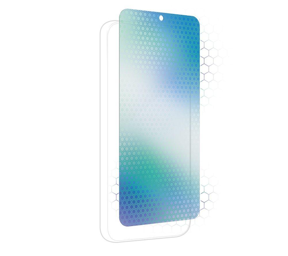 ZAGG InvisibleShield Flex XTR2 ECO Screen Protector Compatible for Samsung Galaxy S23, Shockproof, Strong, Anti-Dust Install, Anti-Reflective, Blue Light Eyesafe, 5G, Eco-Friendly, Clear