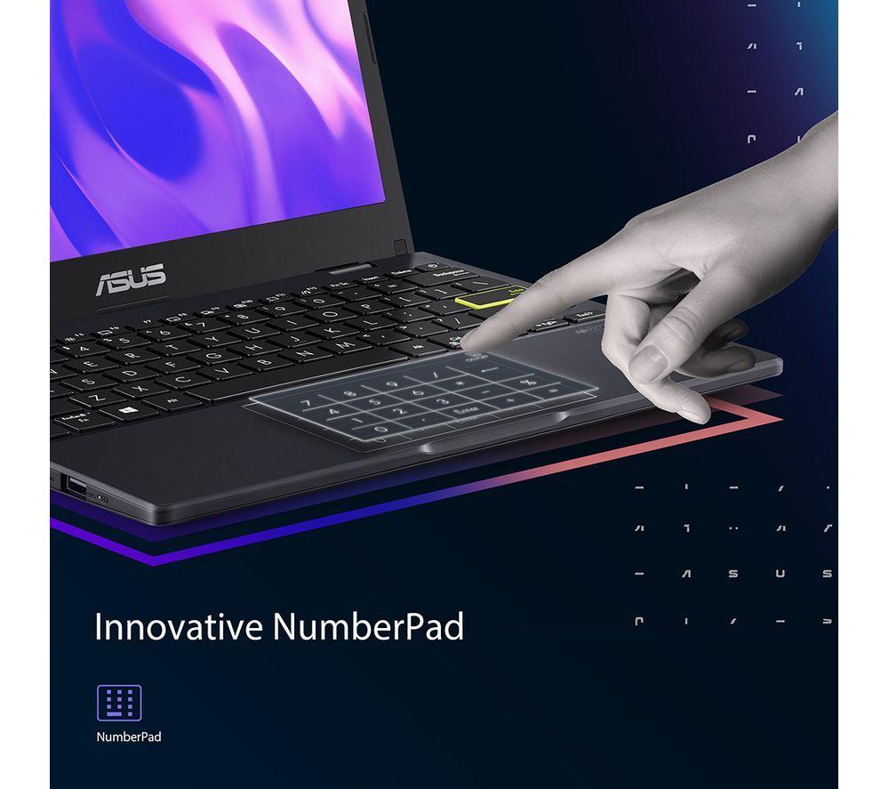 ASUS E210MA 11.6" Refurbished Laptop - Intel&reg; Celeron&reg;, 64 GB eMMC, Blue (Very Good Condition) image number 10 of 10