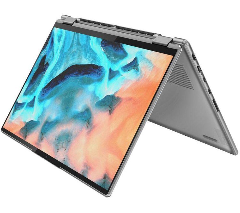 LENOVO Yoga 7i 16 2 in 1 Refurbished Laptop - IntelCore? i7 512 GB SSD Grey Very Good Condition SilverGrey