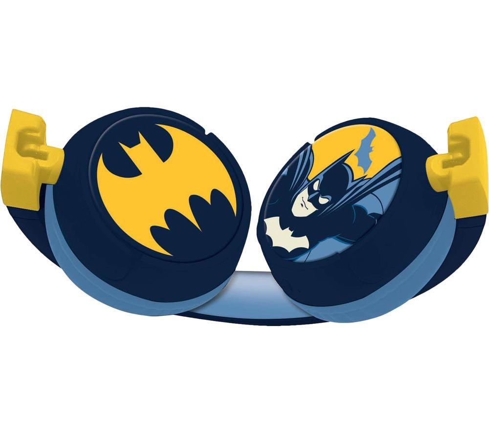 LEXIBOOK HPBT010BAT Wireless Bluetooth Kids Headphones - Batman image number 2 of 5