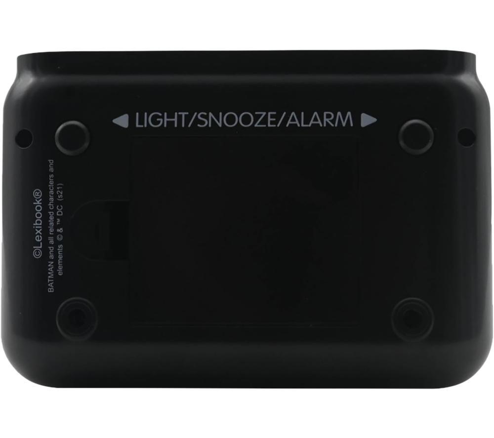 LEXIBOOK RL800BAT Nightlight Alarm Clock - Batman image number 2 of 4