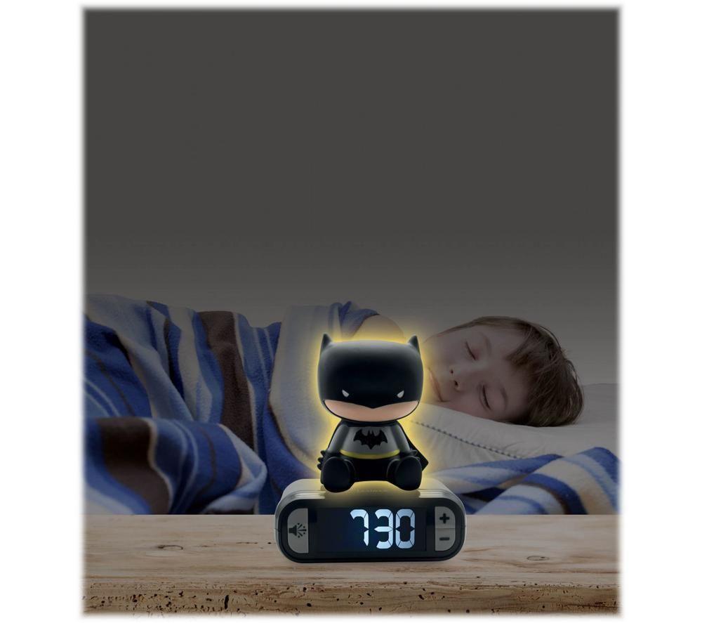 LEXIBOOK RL800BAT Nightlight Alarm Clock - Batman image number 4 of 4