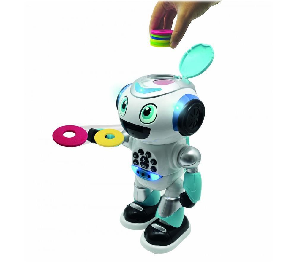 LEXIBOOK Powerman Advance Educational Robot - Green & White image number 3 of 4