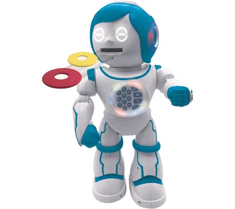 LEXIBOOK Powerman Kid Educational Robot - Blue & White, Blue,White