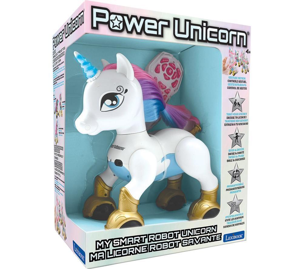 LEXIBOOK Power Unicorn Remote Control Toy - White image number 5 of 6