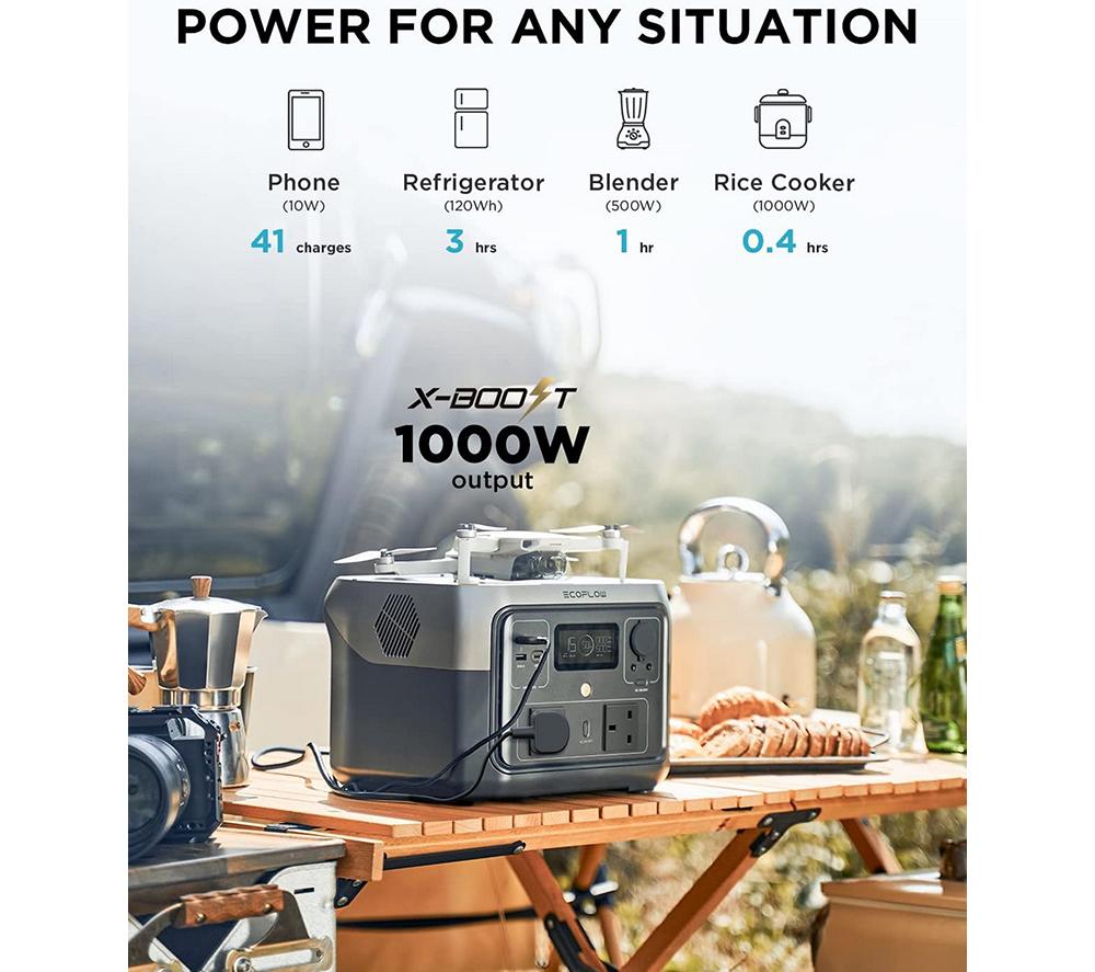 ECOFLOW RIVER 2 Max 512 Wh Portable Power Station image number 2 of 21