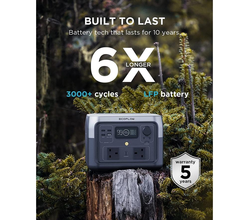 ECOFLOW RIVER 2 Max 512 Wh Portable Power Station image number 3 of 21