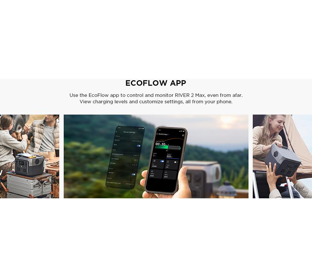 ECOFLOW RIVER 2 Max 512 Wh Portable Power Station image number 18 of 21