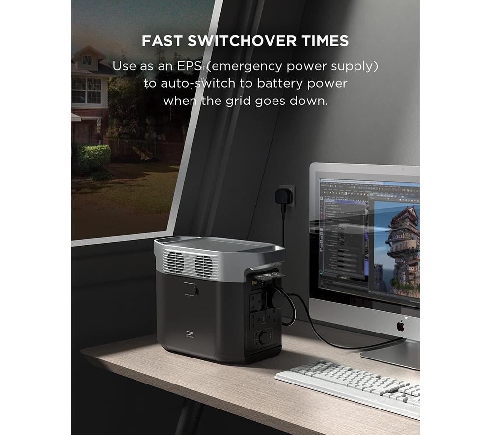 ECOFLOW DELTA 2 1024 Wh Portable Power Station image number 9 of 10