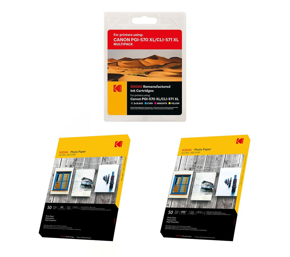 KODAK Remanufactured Canon PGI-570 XL / CLI-571 XL Black review