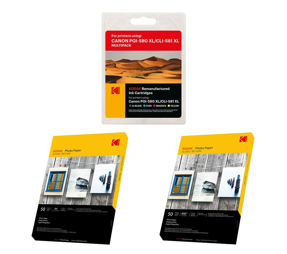 KODAK Remanufactured Canon PGI-580 XL / CLI-581 XL Black review