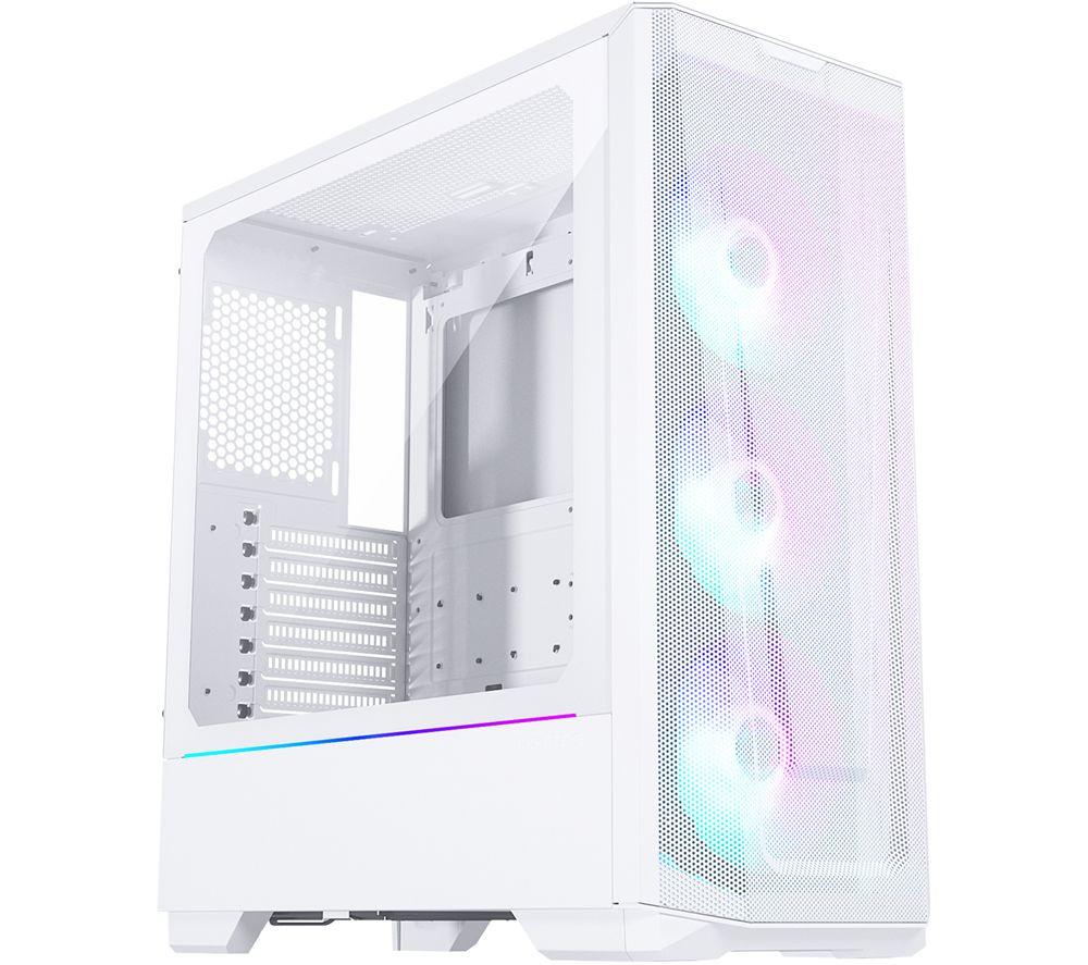 PHANTEKS Eclipse G360A E-ATX Mid Tower PC Case - White, White