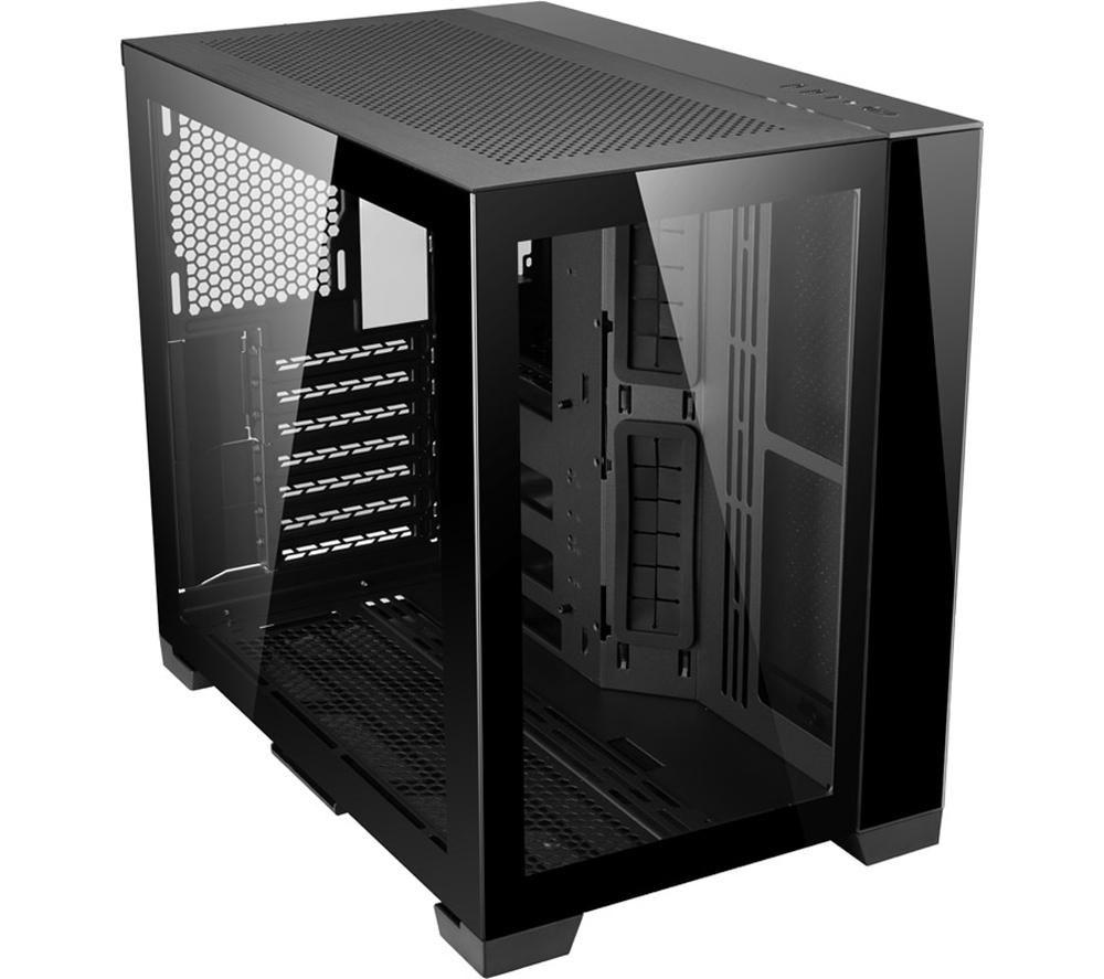 Lian Li O11D-1X-4 Mini Riser Card + PCI-Slot-Blende - PCIe 4.0, 200mm, Schwarz