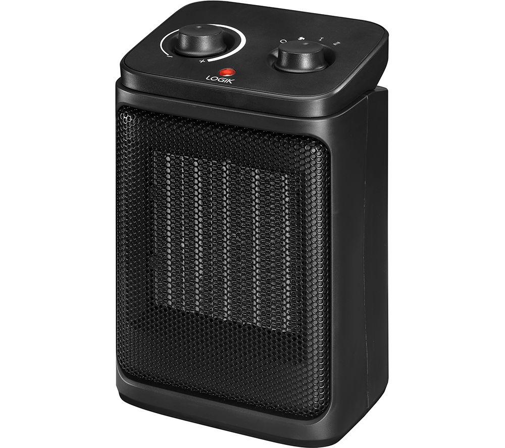 LOGIK L20PTC23 Ceramic Fan Heater - Black image number 2 of 5