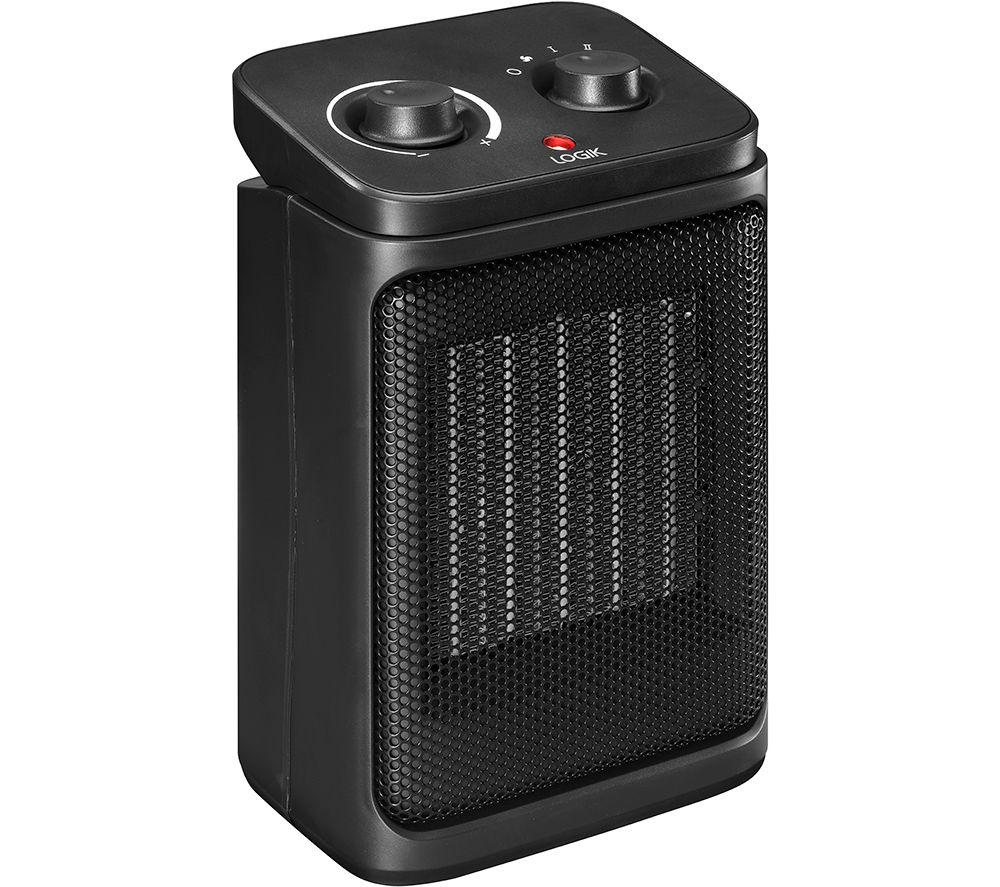 LOGIK L20PTC23 Ceramic Fan Heater - Black image number 3 of 5