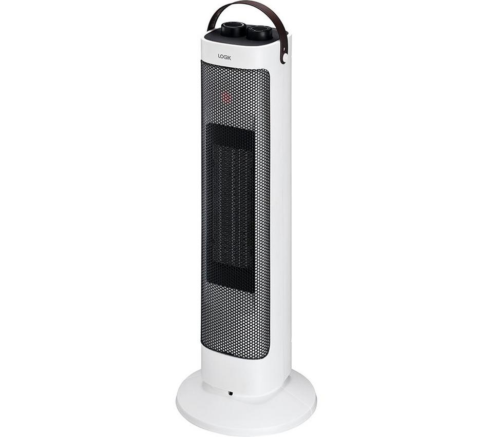 LOGIK L20CTH23 Portable Ceramic Fan Heater - White