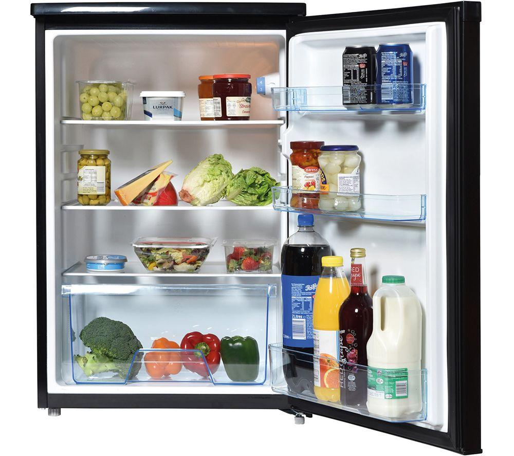 STATESMAN L255B Undercounter Fridge - Black image number 4 of 5