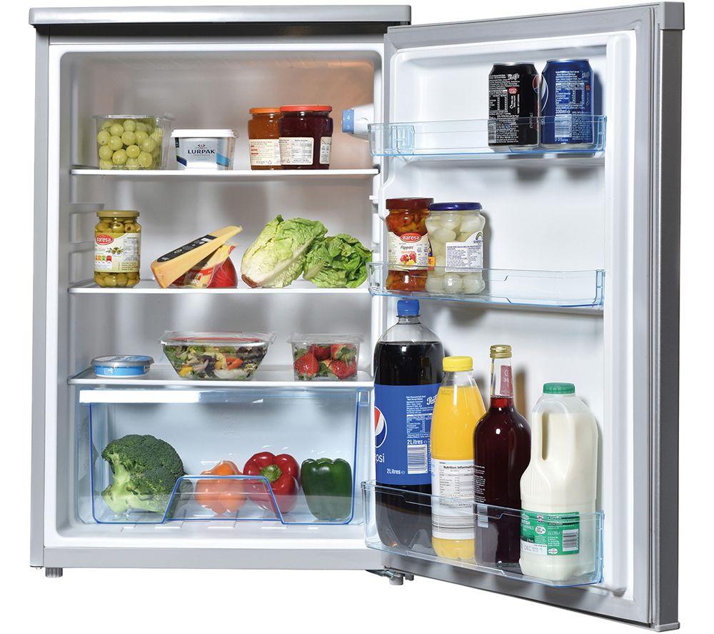 STATESMAN L255S Undercounter Fridge - Silver image number 4 of 5