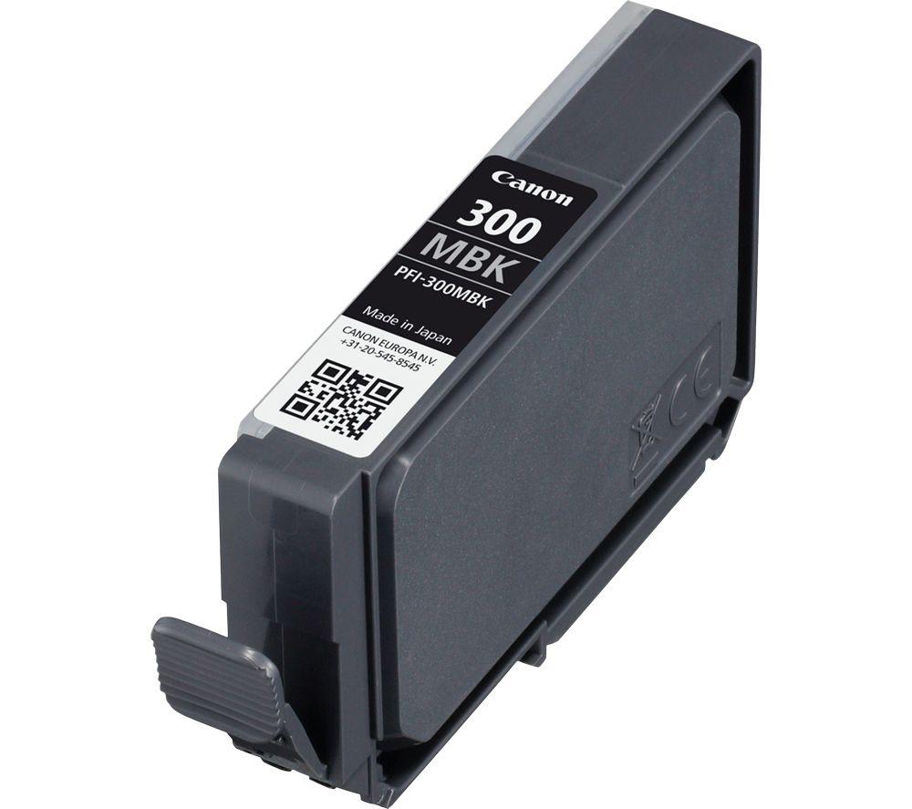 CANON PFI-300MBK Matte Black Ink Cartridge image number 2 of 3