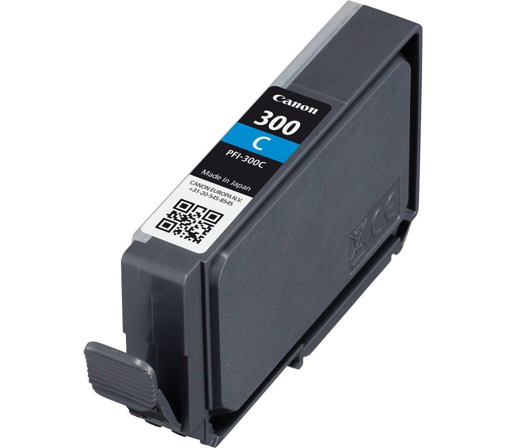 CANON PFI-300C Cyan Ink Cartridge image number 3 of 3