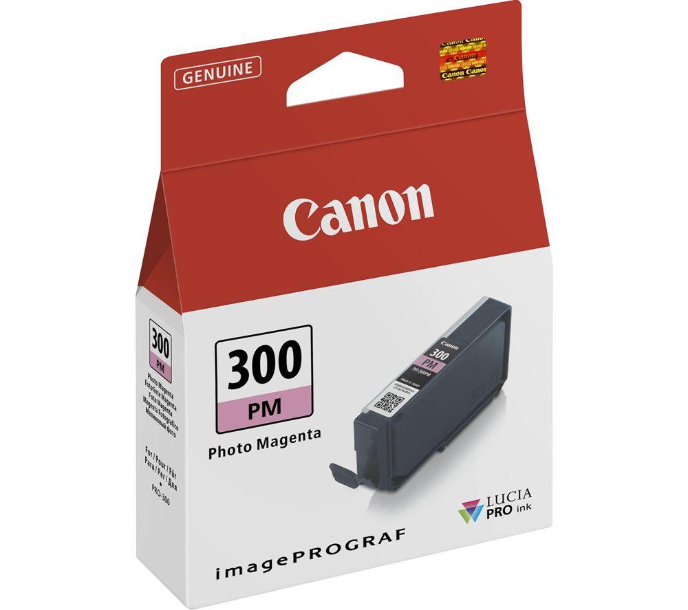 CANON PFI-300PM Photo Magenta Ink Cartridge, Magenta