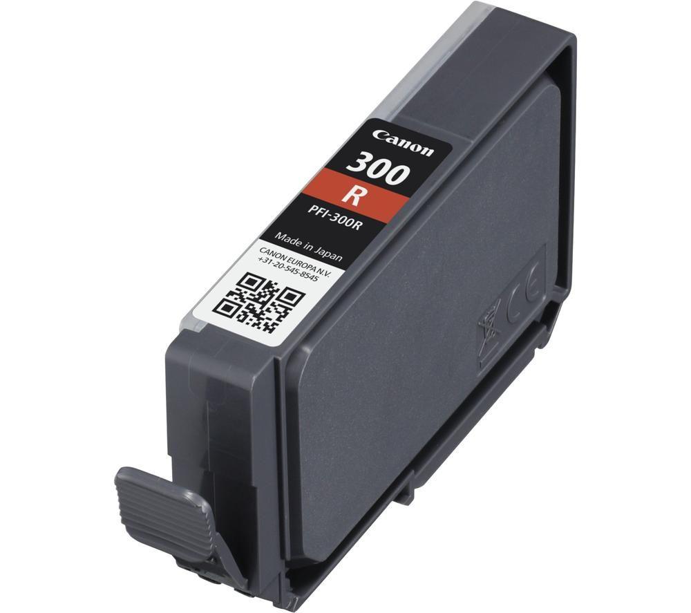 CANON PFI-300R Red Ink Cartridge image number 3 of 3