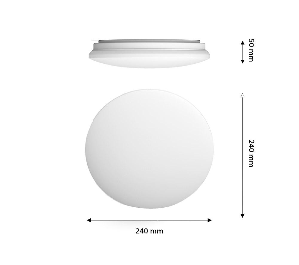 PHILIPS LED Moire Ceiling Light - White image number 3 of 6