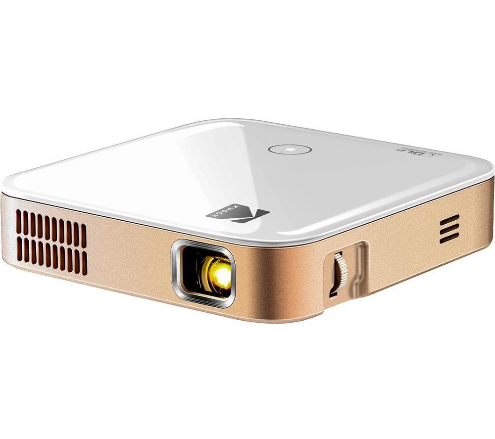 KODAK Luma 350 Smart Mini Projector, Gold,White