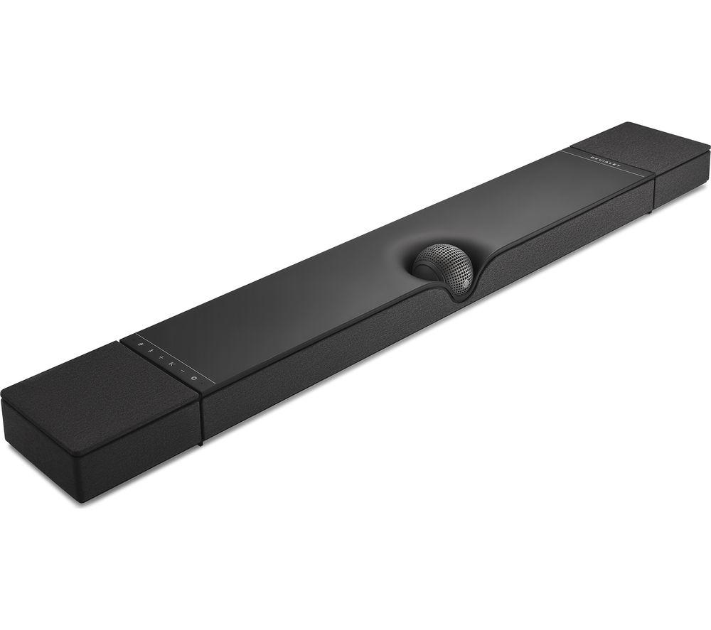 DEVIALET Dione 5.1.2 All-in-One Sound Bar with Dolby Atmos - Black, Black