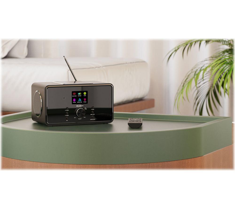 MAJORITY Bard DAB+/FM Smart Bluetooth Radio - Black image number 5 of 13
