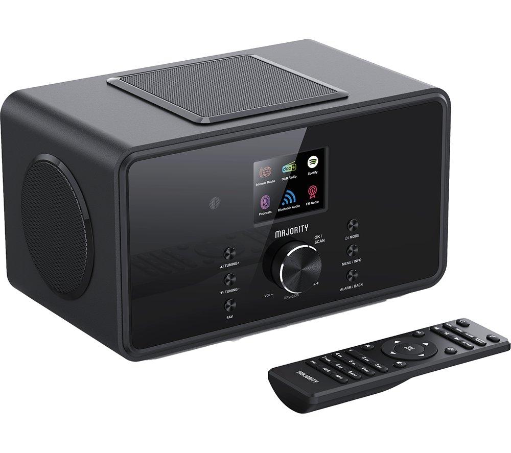 MAJORITY Bard DAB+/FM Smart Bluetooth Radio - Black image number 7 of 13