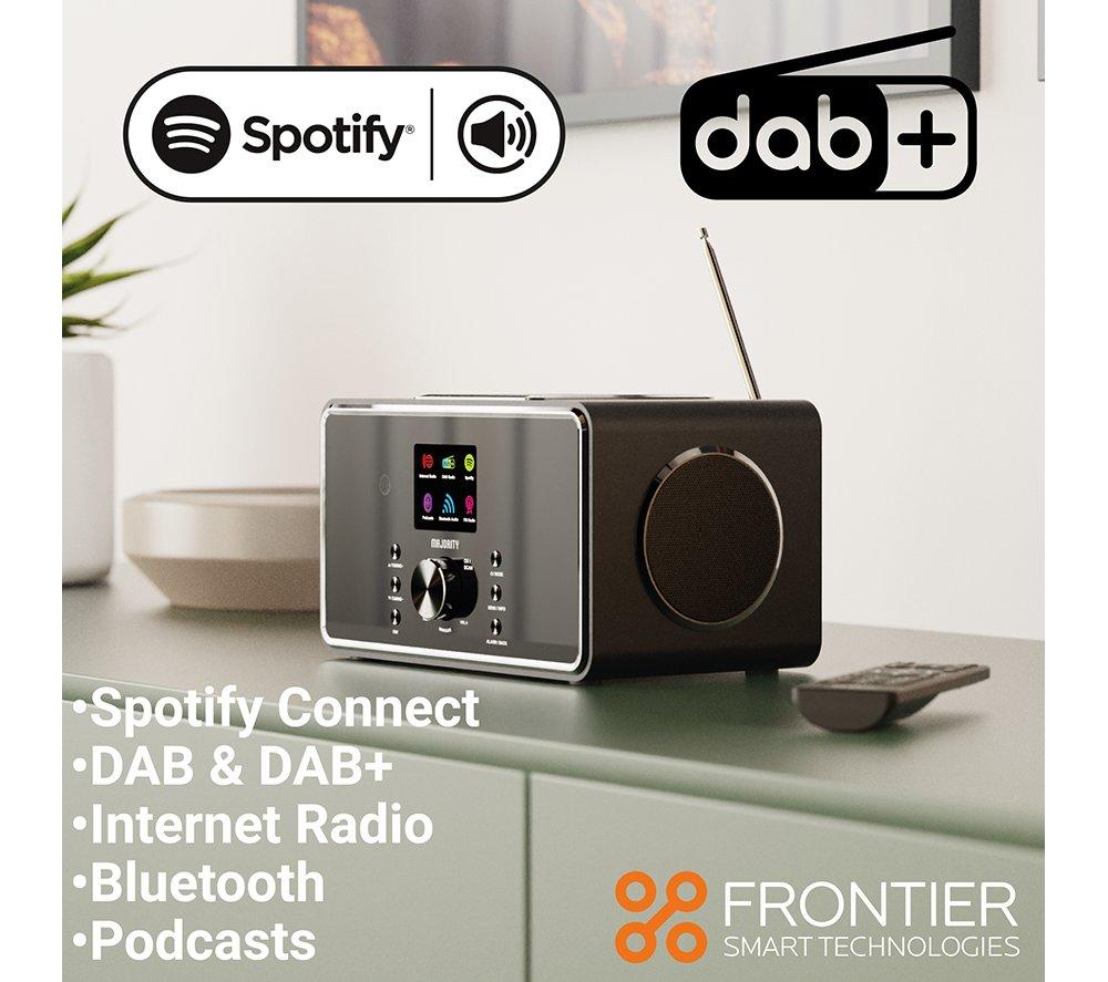 MAJORITY Bard DAB+/FM Smart Bluetooth Radio - Black image number 8 of 13