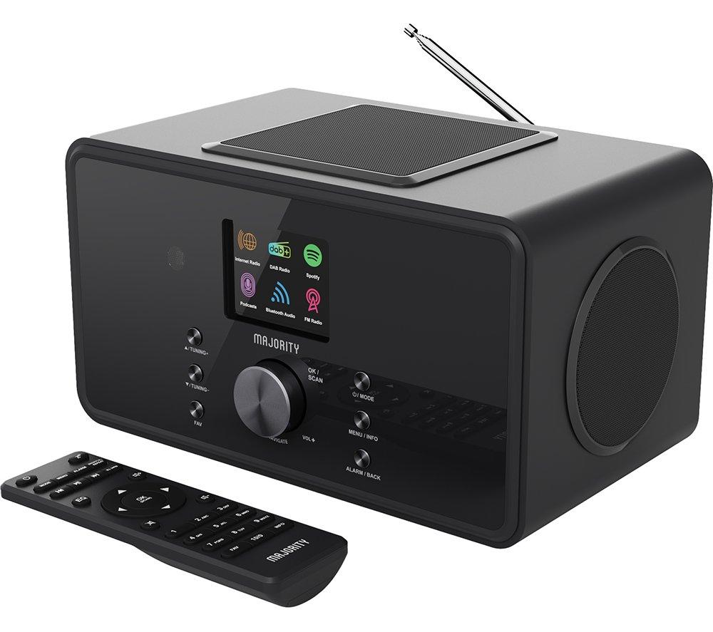 MAJORITY Bard DAB+/FM Smart Bluetooth Radio - Black image number 12 of 13