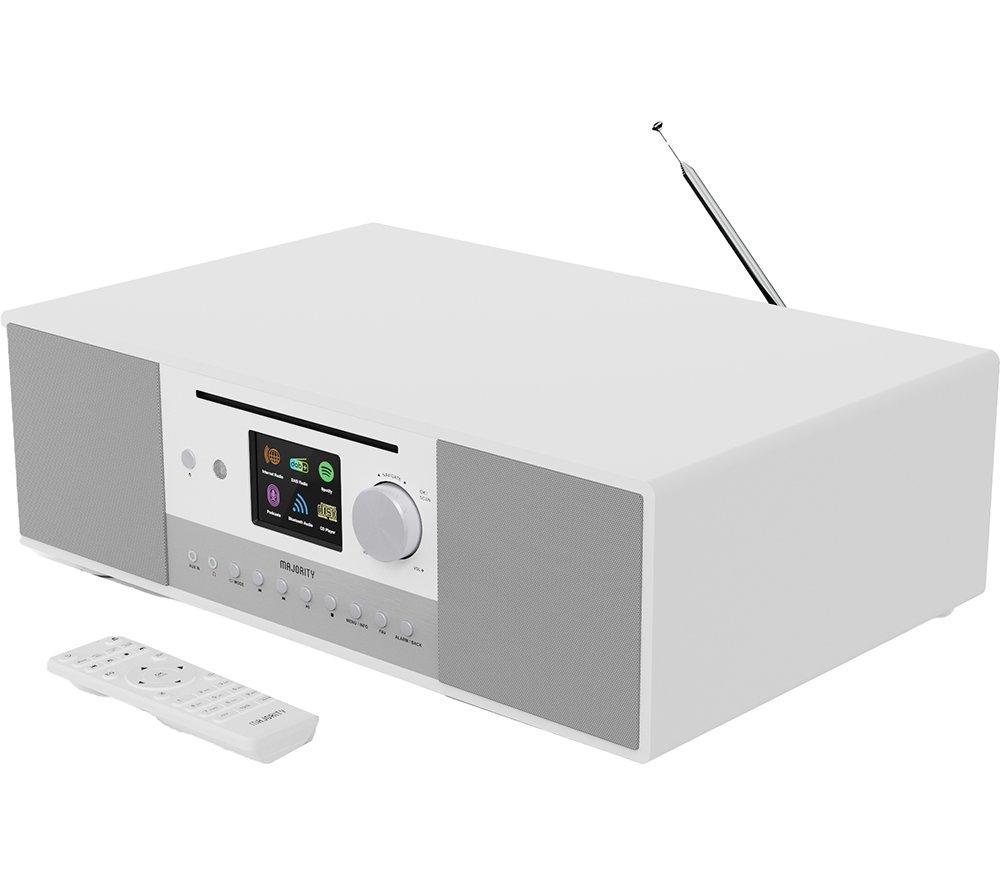 MAJORITY Quadriga DAB+/FM Smart Bluetooth Radio - Black image number 8 of 9