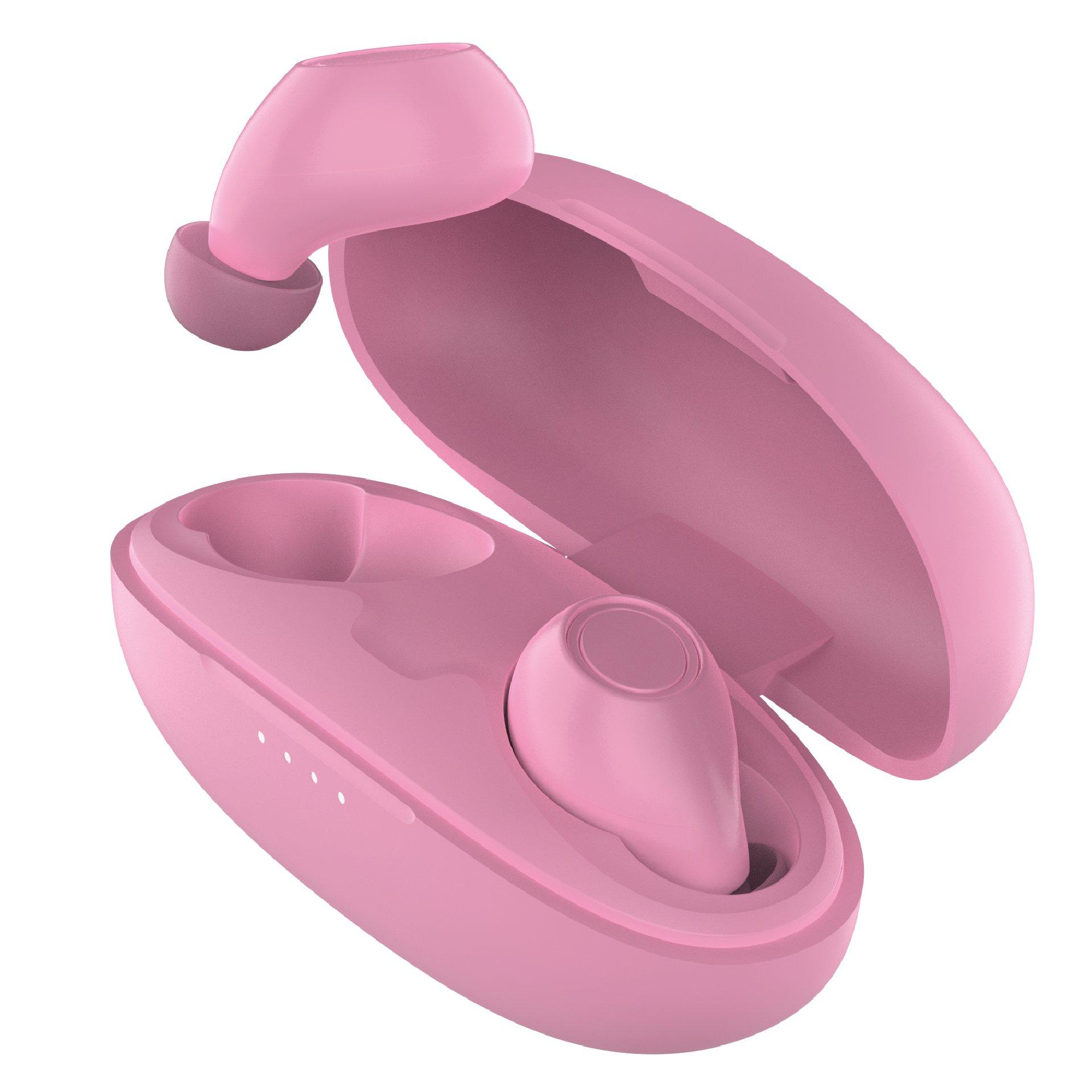 MAJORITY Tru Bio Wireless Bluetooth Earbuds - Pink, Pink