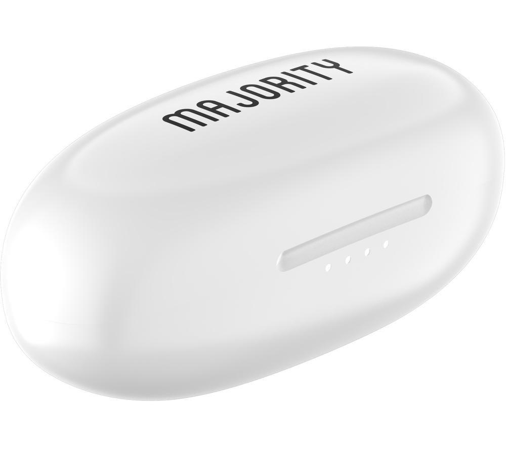 MAJORITY Tru Bio Wireless Bluetooth Earbuds - White image number 4 of 9