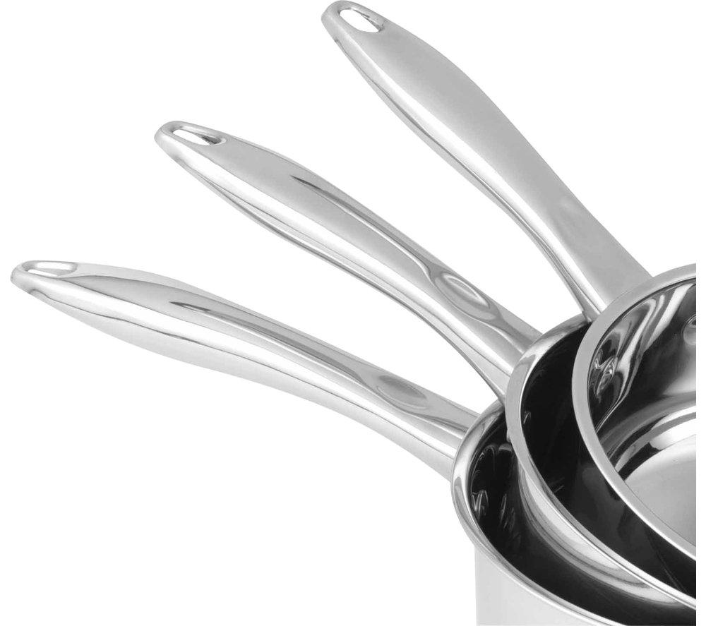 RUSSELL HOBBS Classic Collection BW06572EU7 5-piece Pan Set - Silver image number 8 of 11