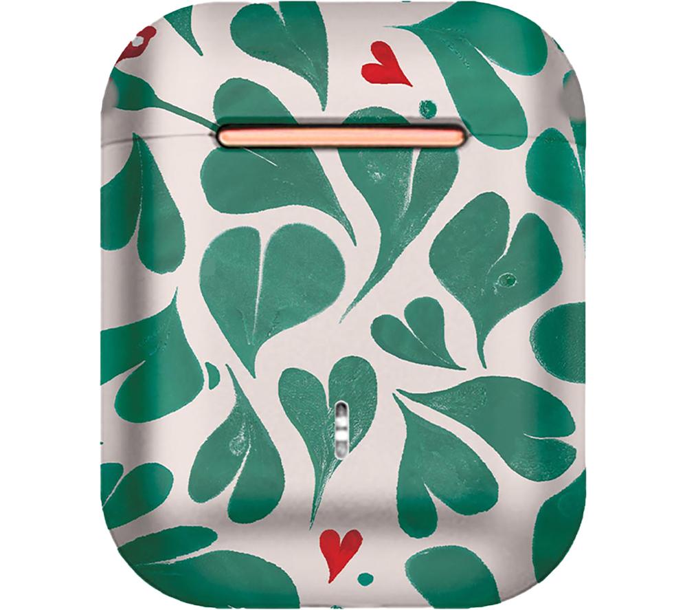 VQ Wren Wireless Bluetooth Earbuds - Cath Kidston Marble Hearts Green image number 8 of 10