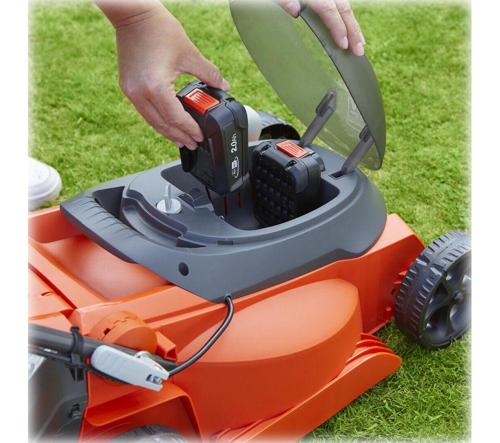 Buy FLYMO EasiStore 340R Cordless Rotary Lawn Mower Black