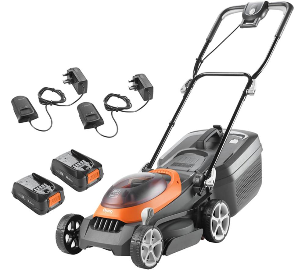 Buy FLYMO UltraStore 340R Cordless Rotary Lawn Mower Orange