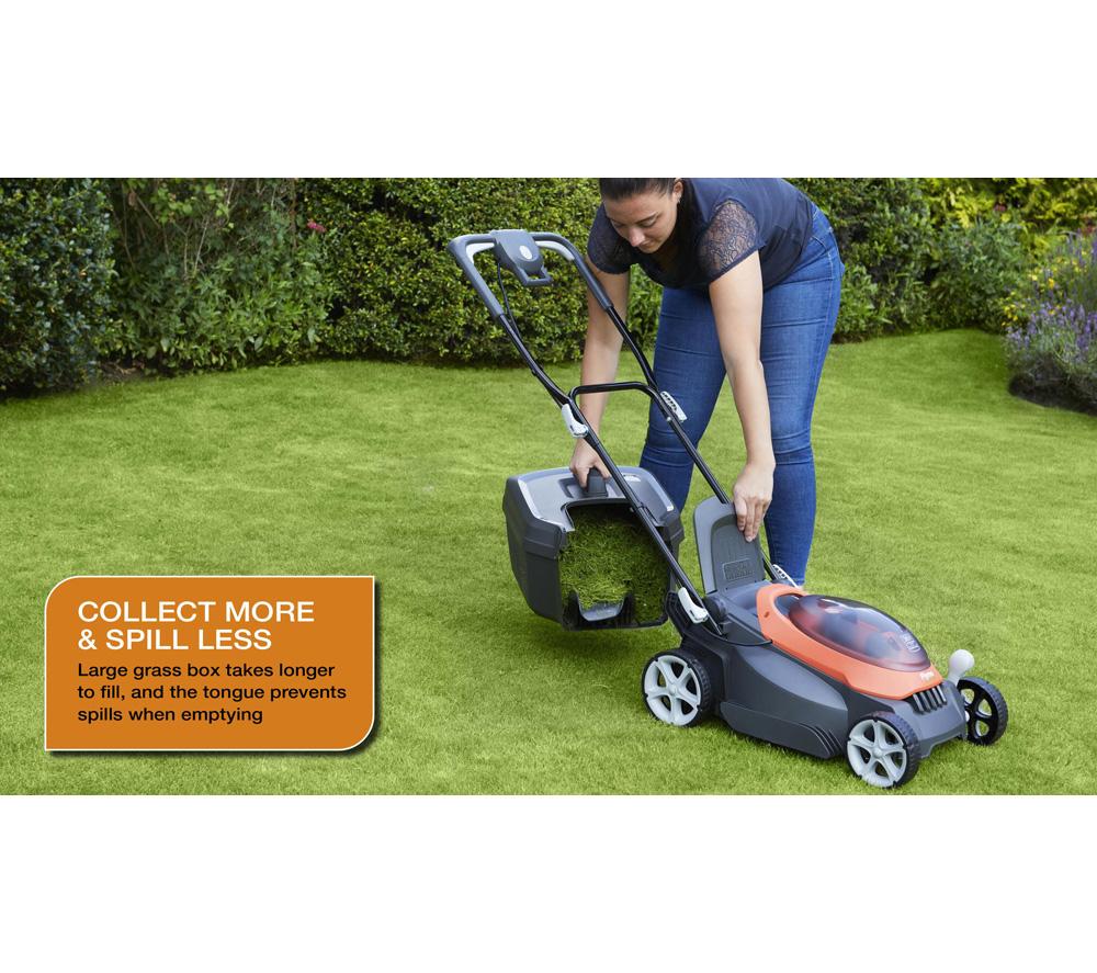 Large deals flymo lawnmower