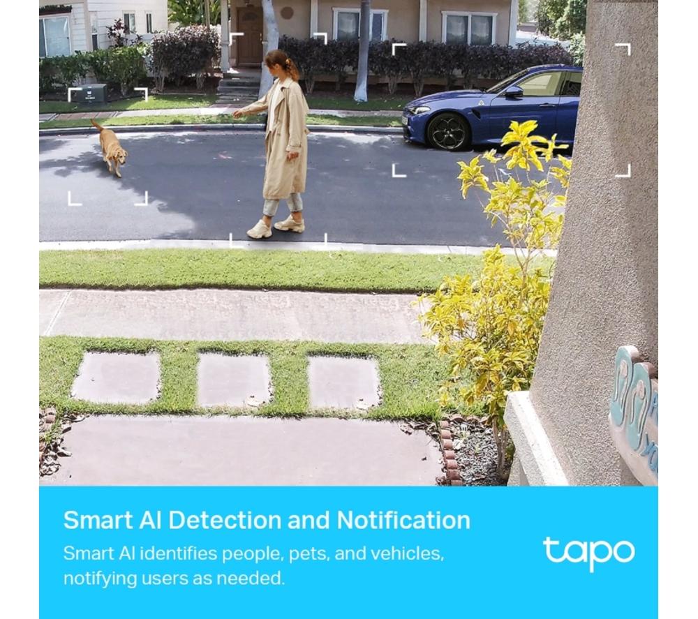TP-LINK Tapo C420S2 2K Quad HD WiFi Security Camera Kit - 2 Cameras image number 6 of 6