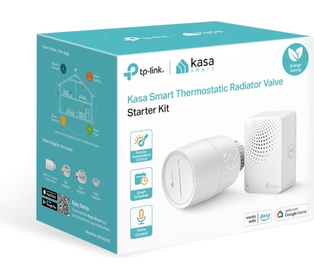 TP-LINK Kasa KE100 KIT Smart Radiator Valve & Wireless Hub image number 10 of 10