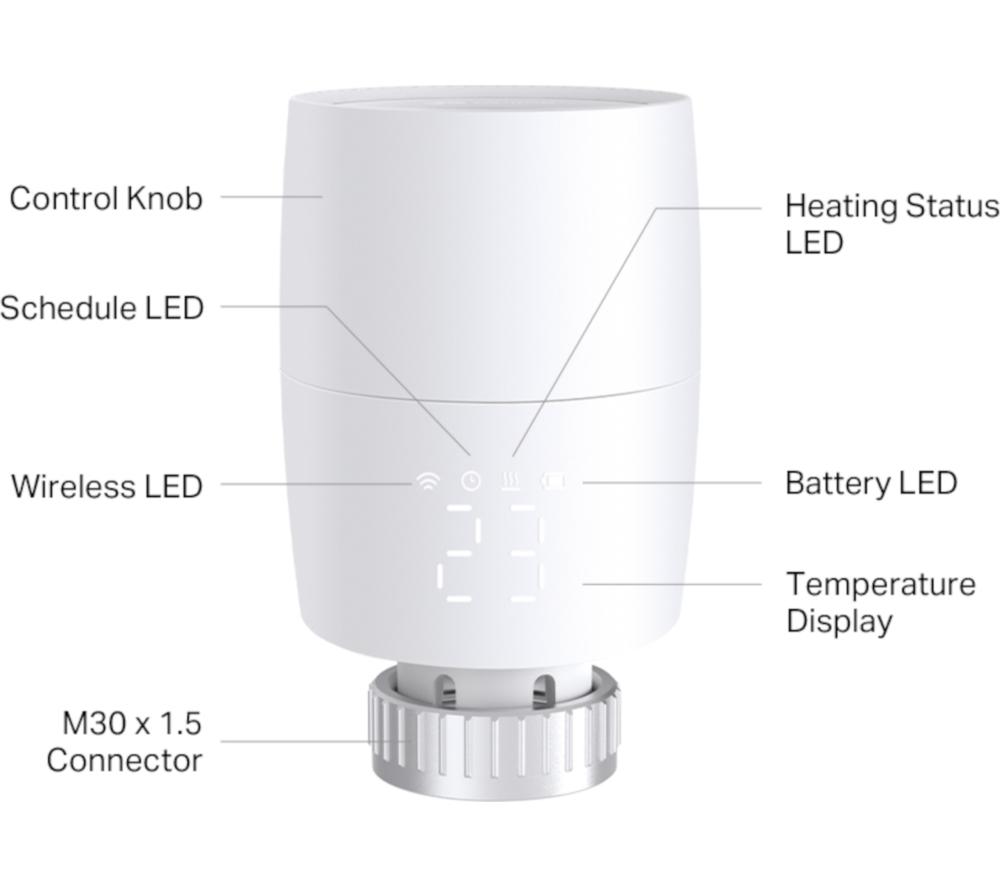 TP-LINK Kasa KE100 Smart Radiator Valve image number 6 of 9
