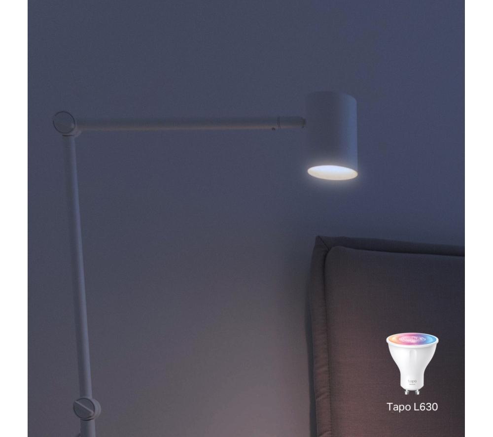 TP-LINK Tapo L630 Smart Spotlight Bulb - Multicolour, GU10, Twin Pack image number 6 of 6